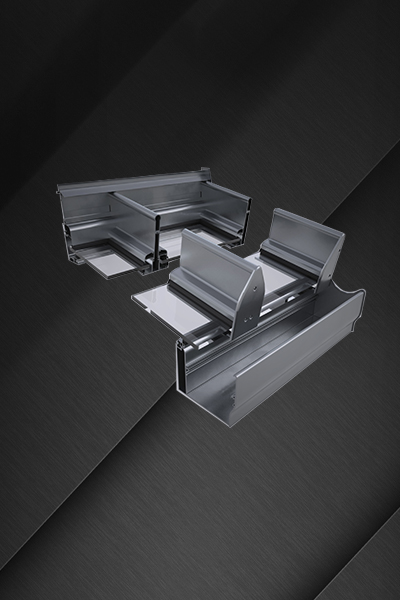 Profil von einem Terrassendach